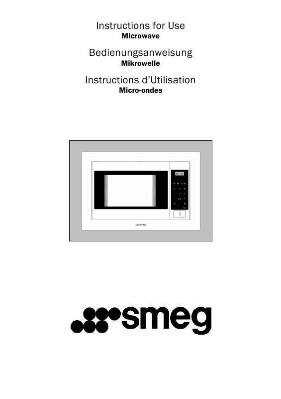 Guide utilisation SMEG FME 120 de la marque SMEG