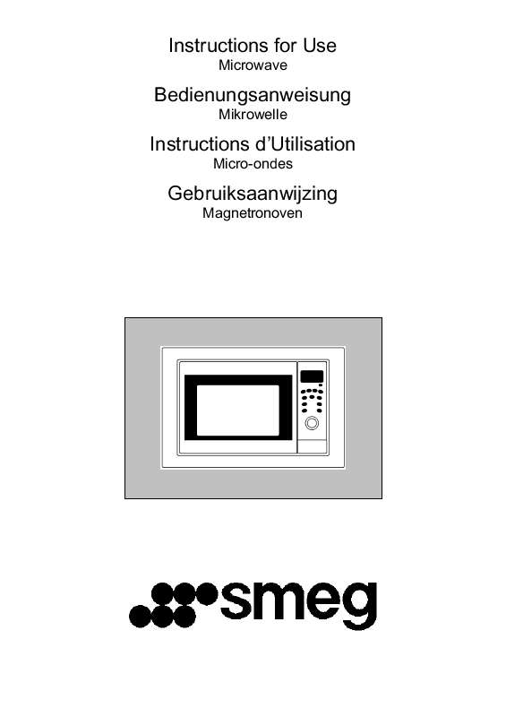 Guide utilisation SMEG FME20EX de la marque SMEG