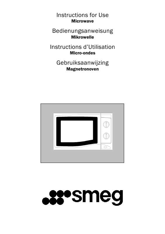 Guide utilisation SMEG MM181N de la marque SMEG