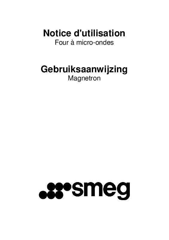 Guide utilisation SMEG S45MCX1 de la marque SMEG