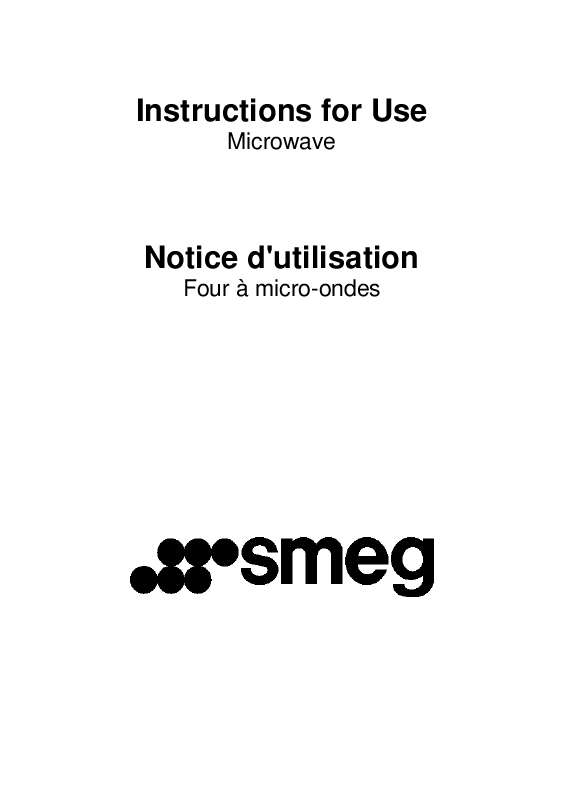Guide utilisation SMEG SC45MK de la marque SMEG