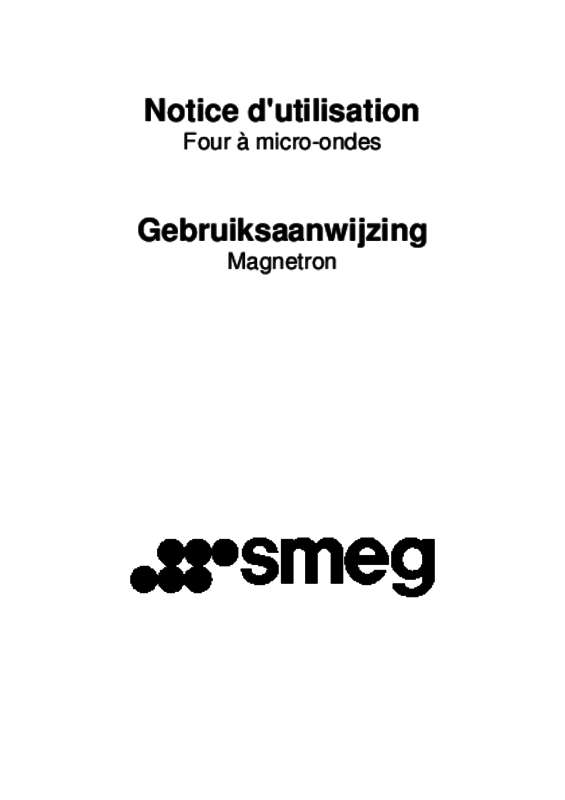 Guide utilisation SMEG SC45MB2 de la marque SMEG