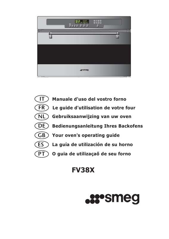 Guide utilisation SMEG FV38X de la marque SMEG
