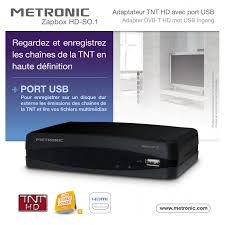 Guide utilisation METRONIC ZAPBOX HD-SO.1  de la marque METRONIC