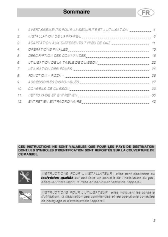 Guide utilisation SMEG CS150NL-5 de la marque SMEG