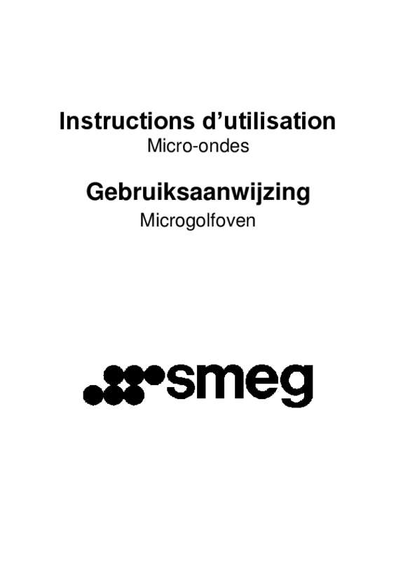 Guide utilisation SMEG SC445MX de la marque SMEG