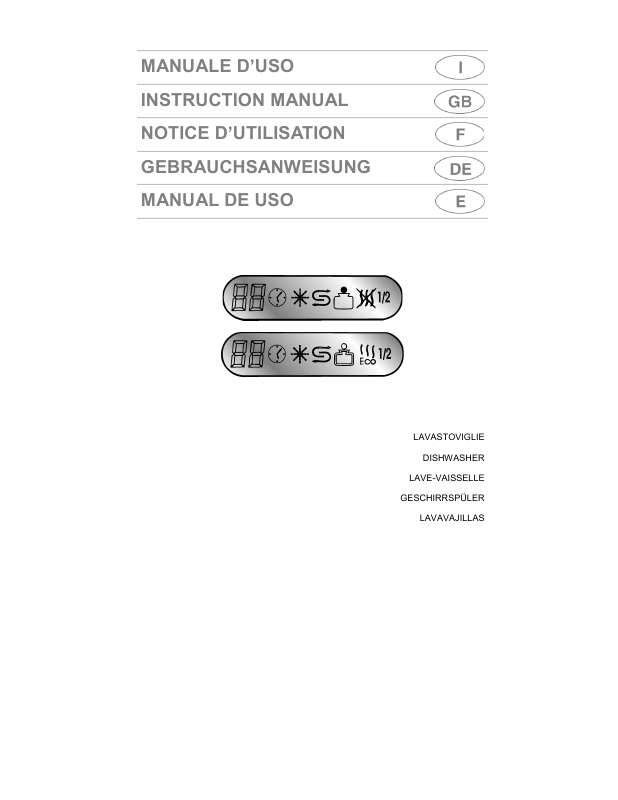 Guide utilisation SMEG DW60ST de la marque SMEG