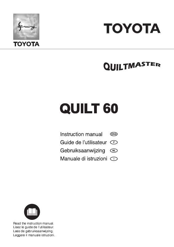 Guide utilisation TOYOTA QUILT 60  de la marque TOYOTA