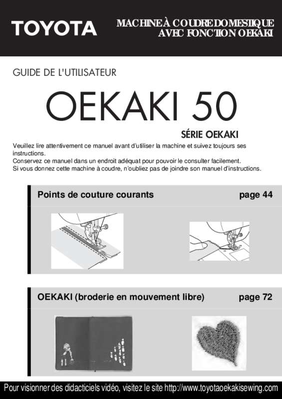 Guide utilisation TOYOTA OEKAKI RENAISSANCE  de la marque TOYOTA