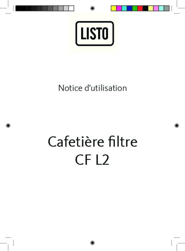 Guide utilisation LISTO CF L2N de la marque LISTO