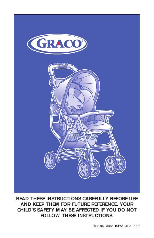 Guide utilisation GRACO COCOON CITISPORT  de la marque GRACO