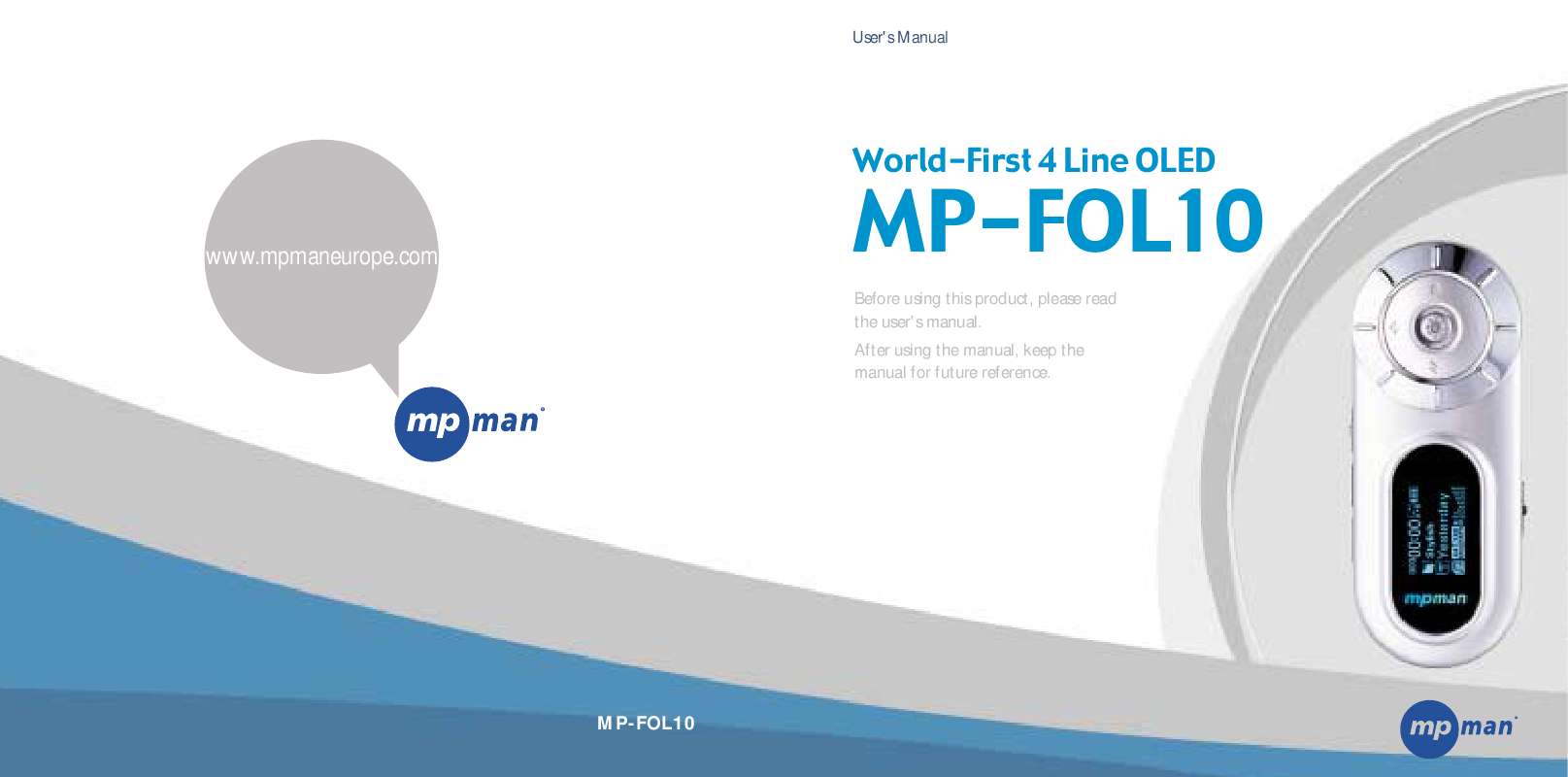 Guide utilisation MPMAN MP-FOL10  de la marque MPMAN