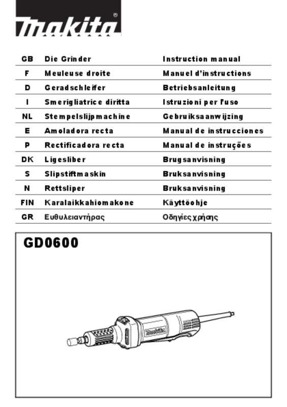 Guide utilisation MAKITA GA5030RK  de la marque MAKITA