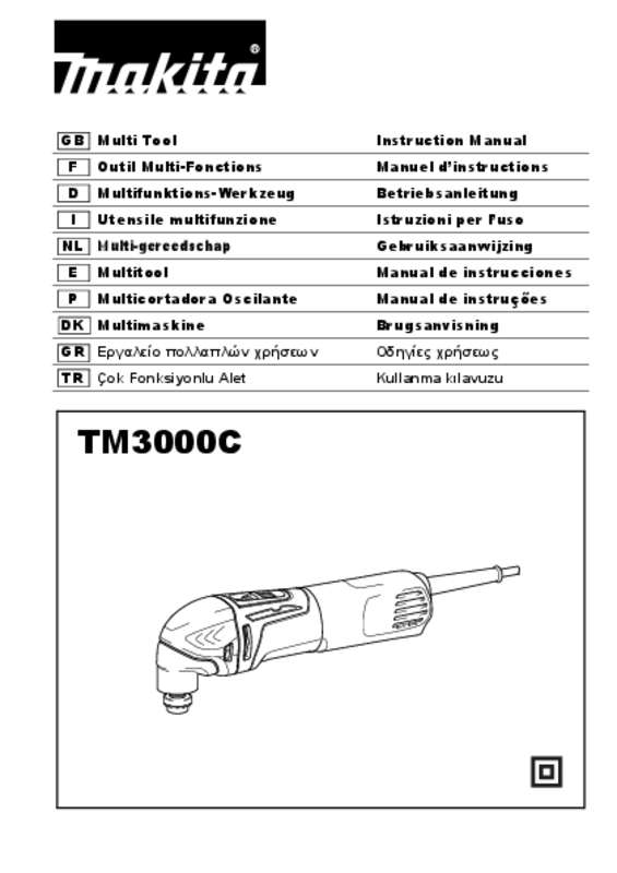Guide utilisation  MAKITA TM3000C  de la marque MAKITA