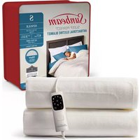 Notice SUNBEAM SLEEP PERFECT ANTIBACTERIAL BLA6321 Electric blanket
