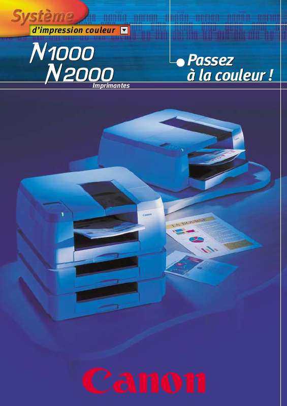 Guide utilisation  CANON N2000  de la marque CANON