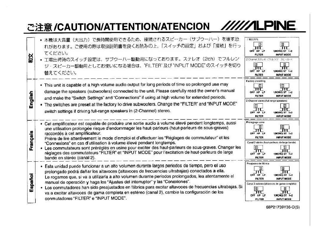 Guide utilisation ALPINE MRV-T757  de la marque ALPINE
