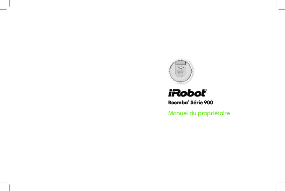 Guide utilisation IROBOT ROOMBA 966  de la marque IROBOT