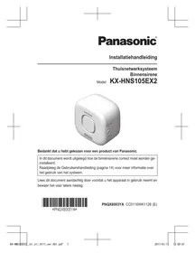 PANASONIC KX-HNS105EX2 - Draadloos alarmsysteem