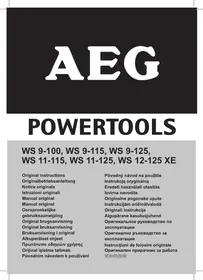AEG WS 12-125 XE - Outil électroportatif