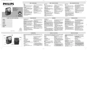 PHILIPS AQ6560 - Lecteur de cassettes audio