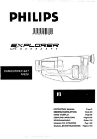 PHILIPS CAMCORDER SET M820 - Caméscope