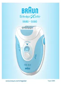 BRAUN Silk-epil Xelle 5680 - Epilator