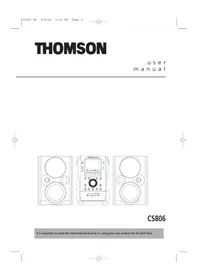 THOMSON CS806 - Mp3 player