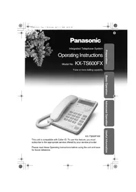 PANASONIC KX-TS600FX - Phone Accessories