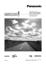 PANASONIC NV-SJ412EE - VCR