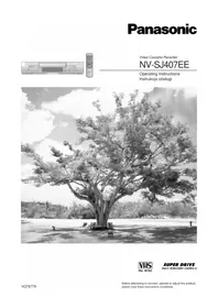 PANASONIC NV-SJ407EE - VCR