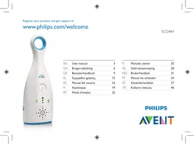 PHILIPS SCD484/00 - Baby monitor