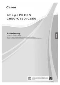 Brugsanvisning CANON IMAGEPRESS C750 Joystick