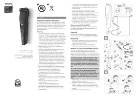PHILIPS Series 3000 BT3441 - Skægtrimmer