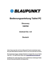 BLAUPUNKT Discovery T3 - Tablet