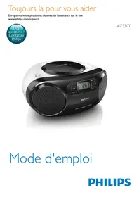 PHILIPS AZ330T - Lecteur CD portable