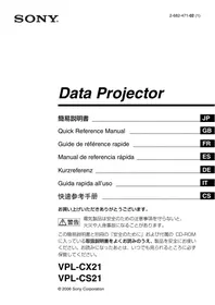 SONY VPL-CX21 - Proiettore