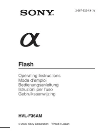 HVL-F36AM SONY