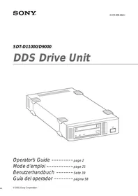 SONY SDT-D11000 - Unidad de almacenamiento de datos