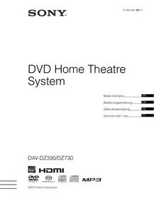 SONY DAV-DZ330 - Heimkinosystem