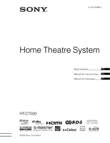 SONY HT-CT500 - Barra de som