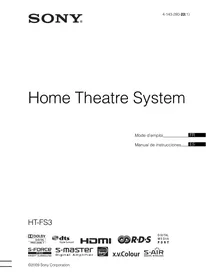 SONY HT-FS3 - Barra de sonido