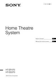 SONY HT-SF470 - Barra de sonido