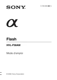 HVL-F58AM SONY