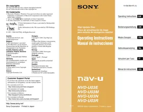 SONY NVD-U03M - Gps
