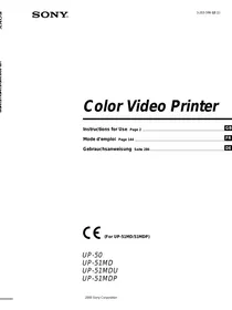 SONY UP-51MD - Medizinischer Plattenspieler