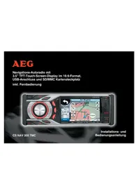AEG CS NAV 350 TMC - Browser