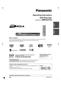 PANASONIC Diga DMR-EX72S - DVD Recorder