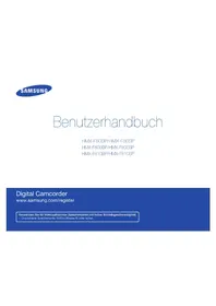 SAMSUNG HMX-F800SP - Camcorder