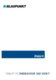 BLAUPUNKT Endeavour 1001 DVBT - Tablet